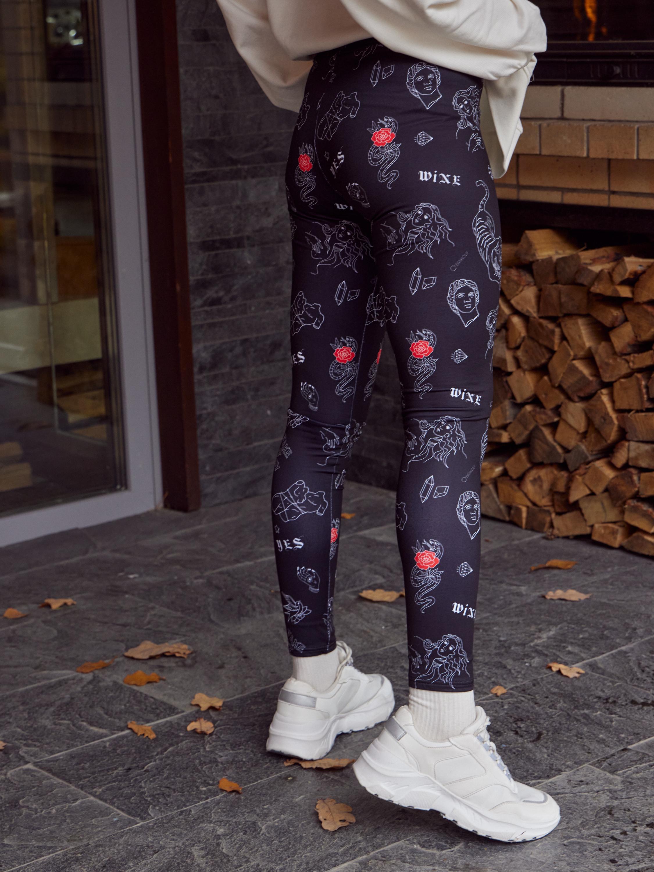 Leggings Termici Invernali Per Ragazza – Foderati In Pile, Vita Alta, Spessi, Caldi, Taglie 110-170cm - 4