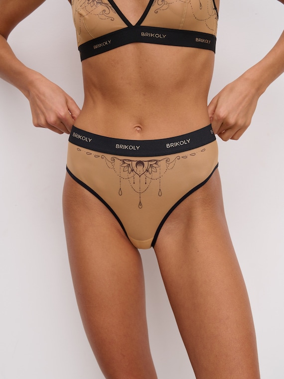 sexy lingerie unterwäsche Wenn mir langweilig ist, nehme ich zum Aldi 1 Edding mit 😁 main image 1