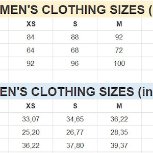 Peut inclure: Un tableau montrant les tailles de v&ecirc;tements pour femmes en centim&egrave;tres et en pouces. Le tableau comprend les tailles XS, S, M, L et XL. Les mesures sont fournies pour la poitrine, la taille et les hanches.