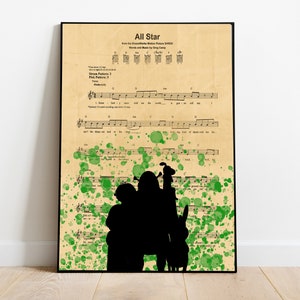 Shrek Graphic  - Poster, Wallpaper, Background