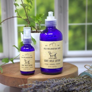 Goat Milk Lotion - Lavender & Peppermint