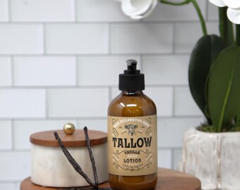 Tallow Lotion - Vanilla