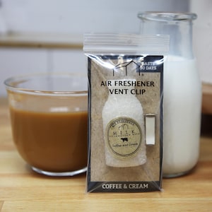 Milk Bottle Car Air Freshener