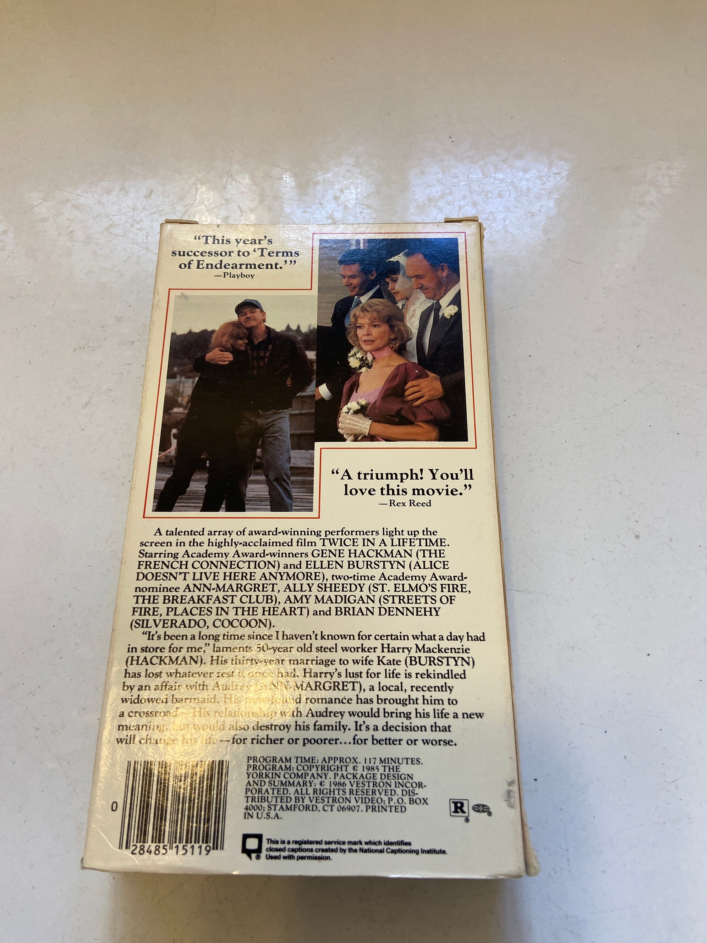 Twice in A Lifetime VHS - Etsy
