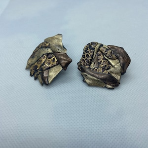 Vintage Asymmetrical Earrings