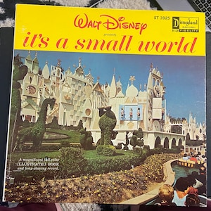 Disneyland It&#39;s A Small World Vinyl Record