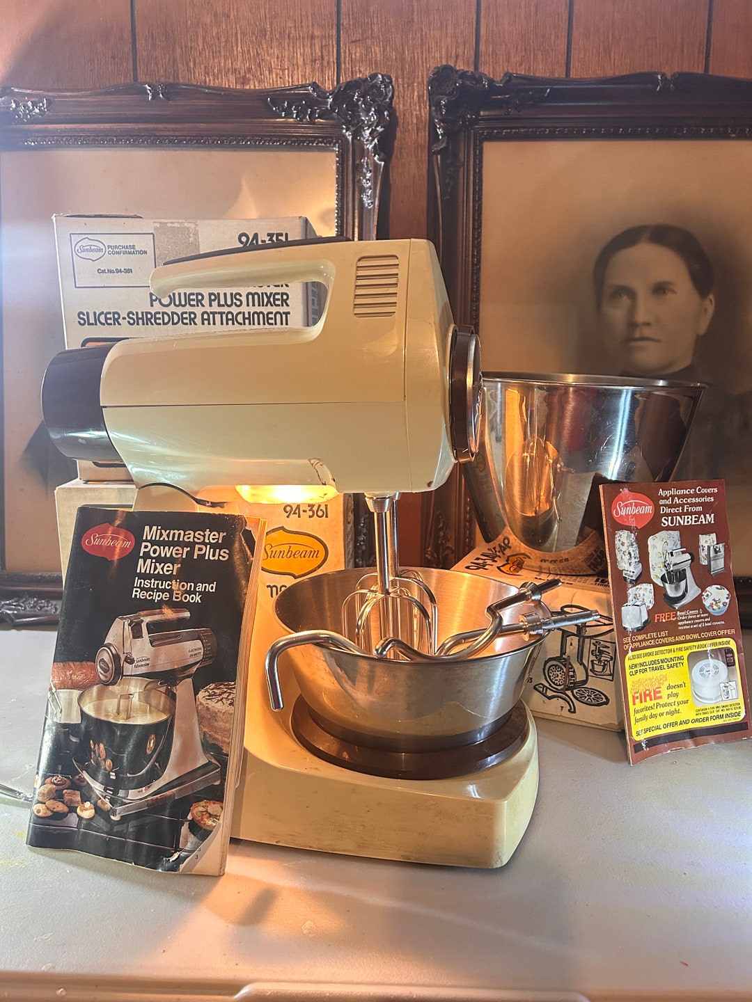 Retro Sunbeam Mixmaster With 3 Attachments Circa 1970s Etsy