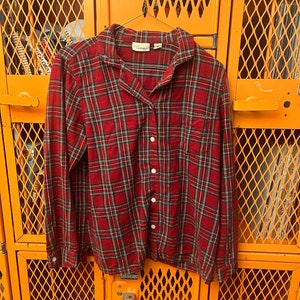 Vintage L.L. Bean Flannel Sized small (90s)