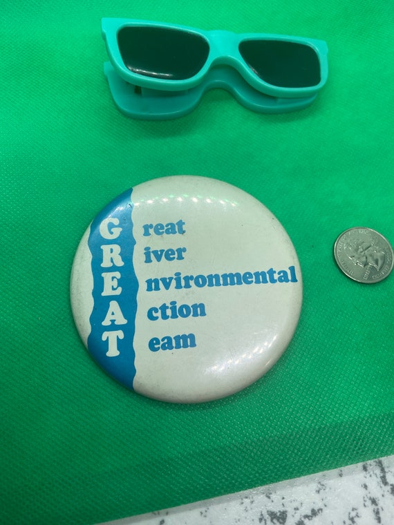 Vintage Environmental Button - image 6