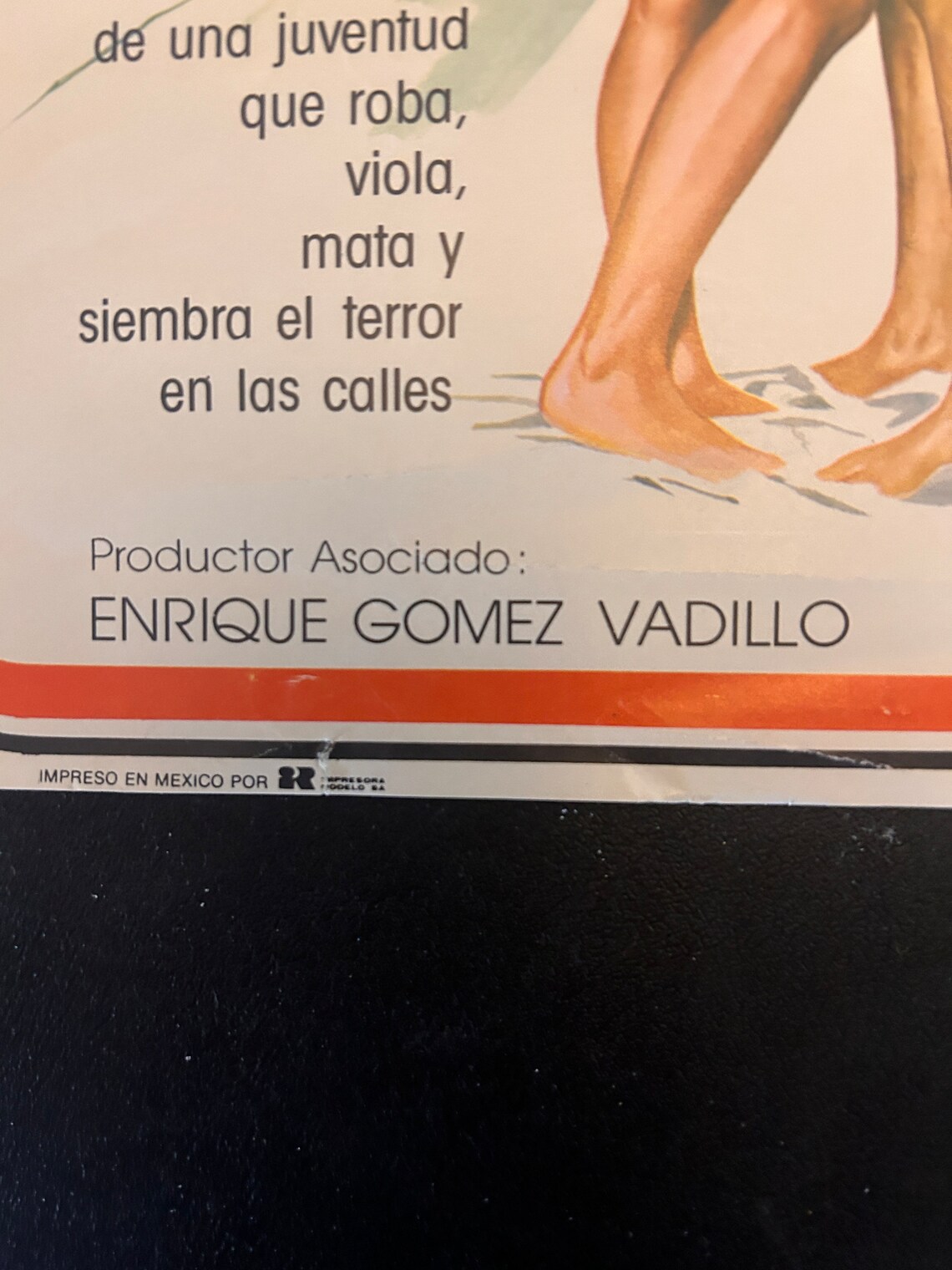 Affiche De Film Mexicaine Vintage - Reproduction Décorative Pour Mur Intérieur, Style Rétro