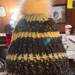 Vintage Knit Ski Hat (vintage unworn)