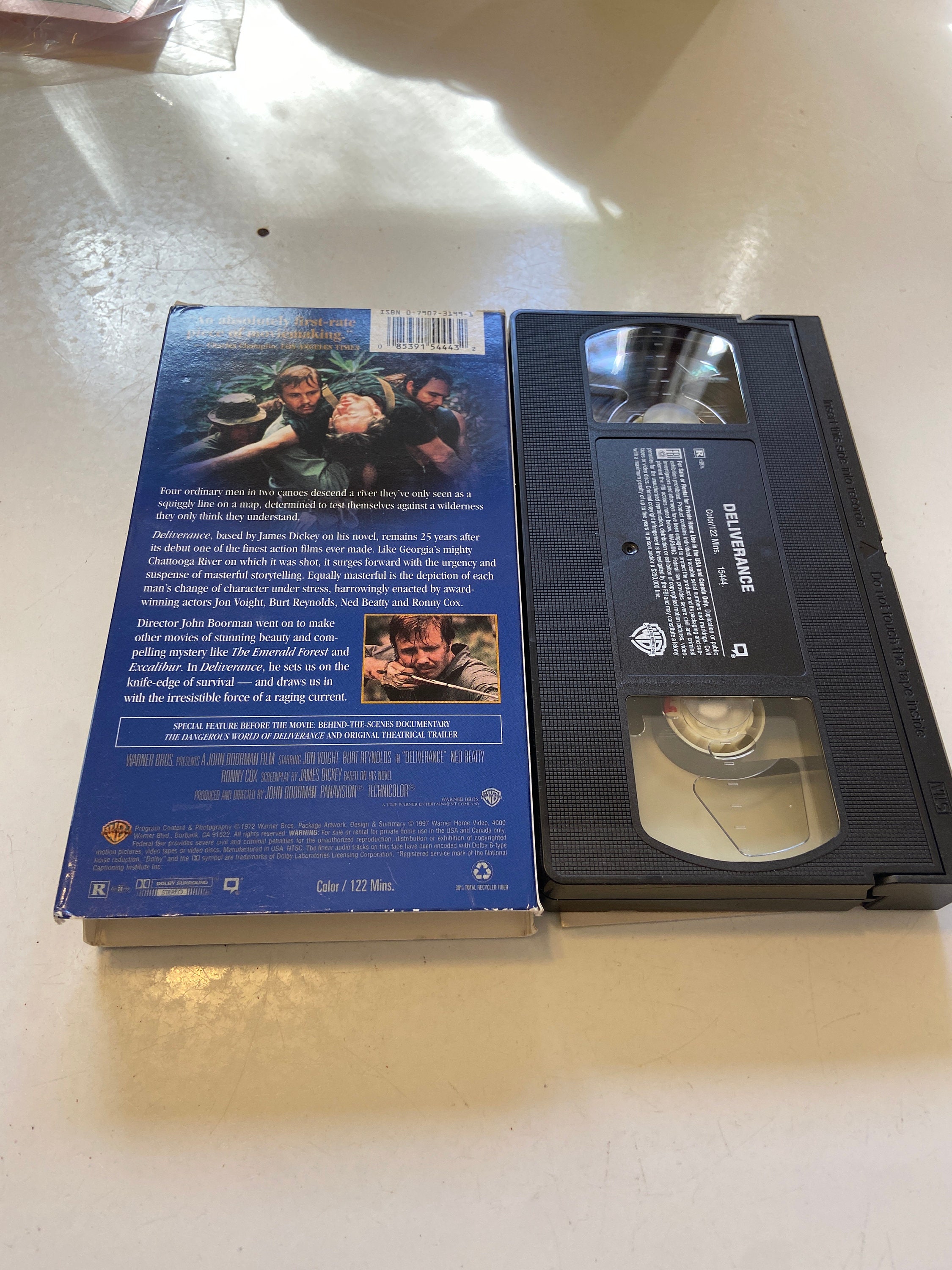 Deliverance VHS warner Brothers Classics Version Etsy