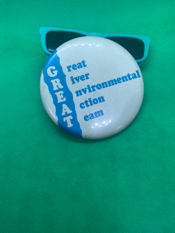 Vintage Environmental Button - image 3