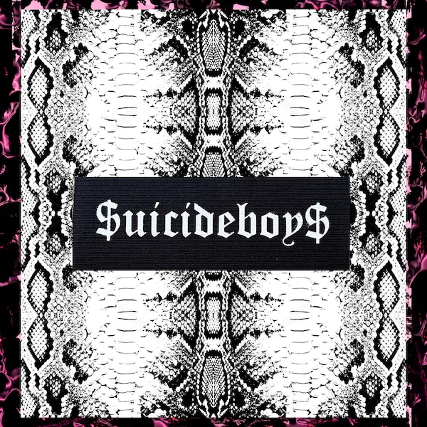 SUICIDEBOYS BANNER PATCH