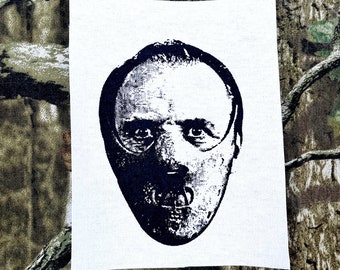 SILENCE LAMBS MASK Patch