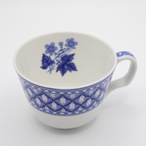 Vintage Spode Blue Room Collection "Geranium" Chinoiserie Style Tea Cup