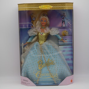 Unopened Mint Condition 1996 Disney Barbie as Cinderella Collector Edition, Children&#39;s Collector Series