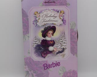 Unopened Mint Condition 1996 Hallmark Special Edition Holiday Traditions Barbie, Holiday Homecoming Collector Series