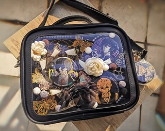 Crossbody Ita Bag Klares Vinyl Schaufenster