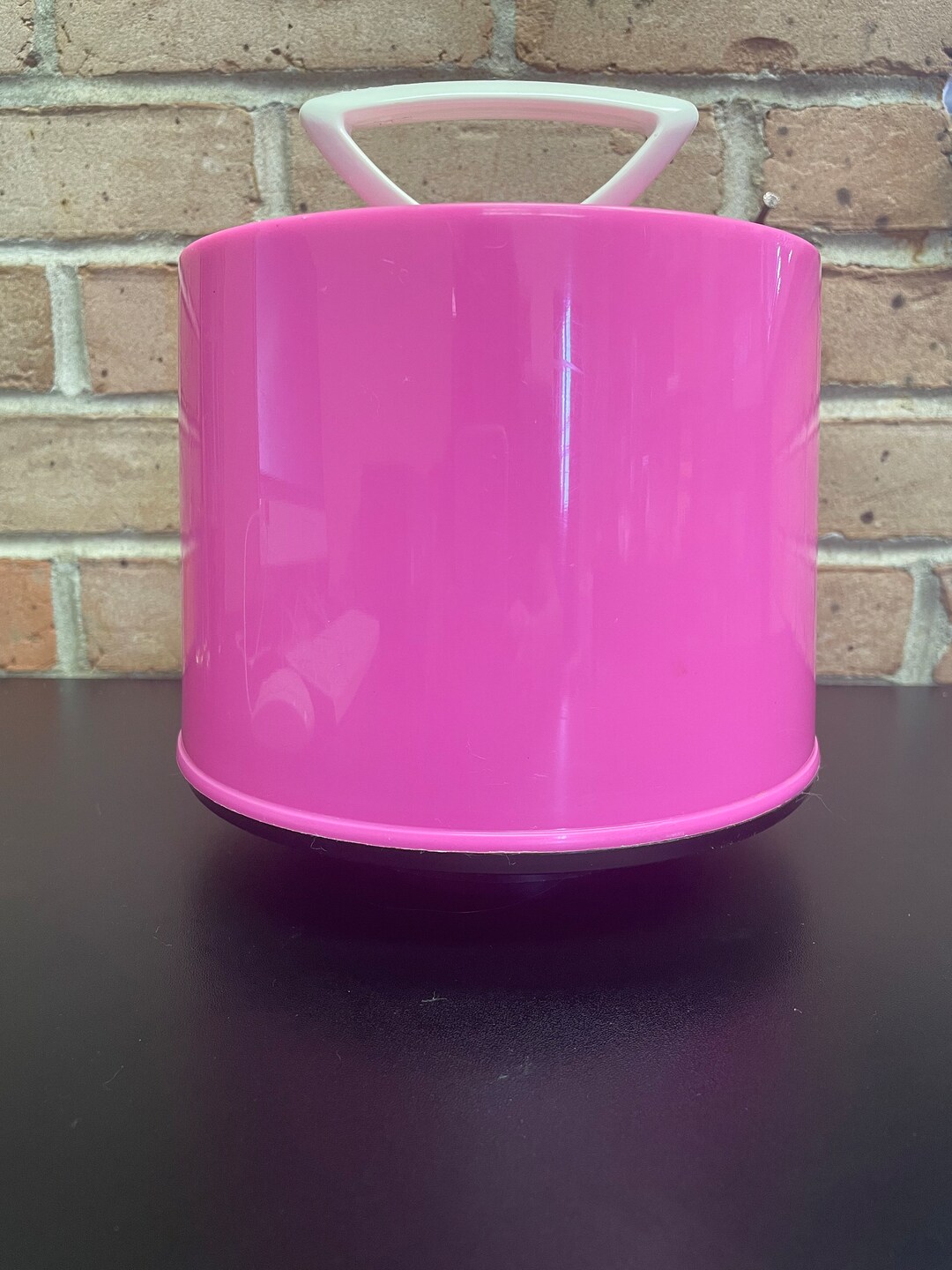 Vintage Diskgocase Pink Mid Century Retro Decor 60's Vinyl Lovers