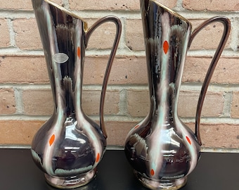 Toyo Next Vase Jill Rosenwald en céramique à motif