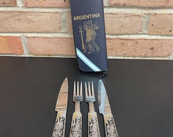 Couteau De Table Poinçonné PLATA MENESES Madrid – Début XXe Siècle – Argent