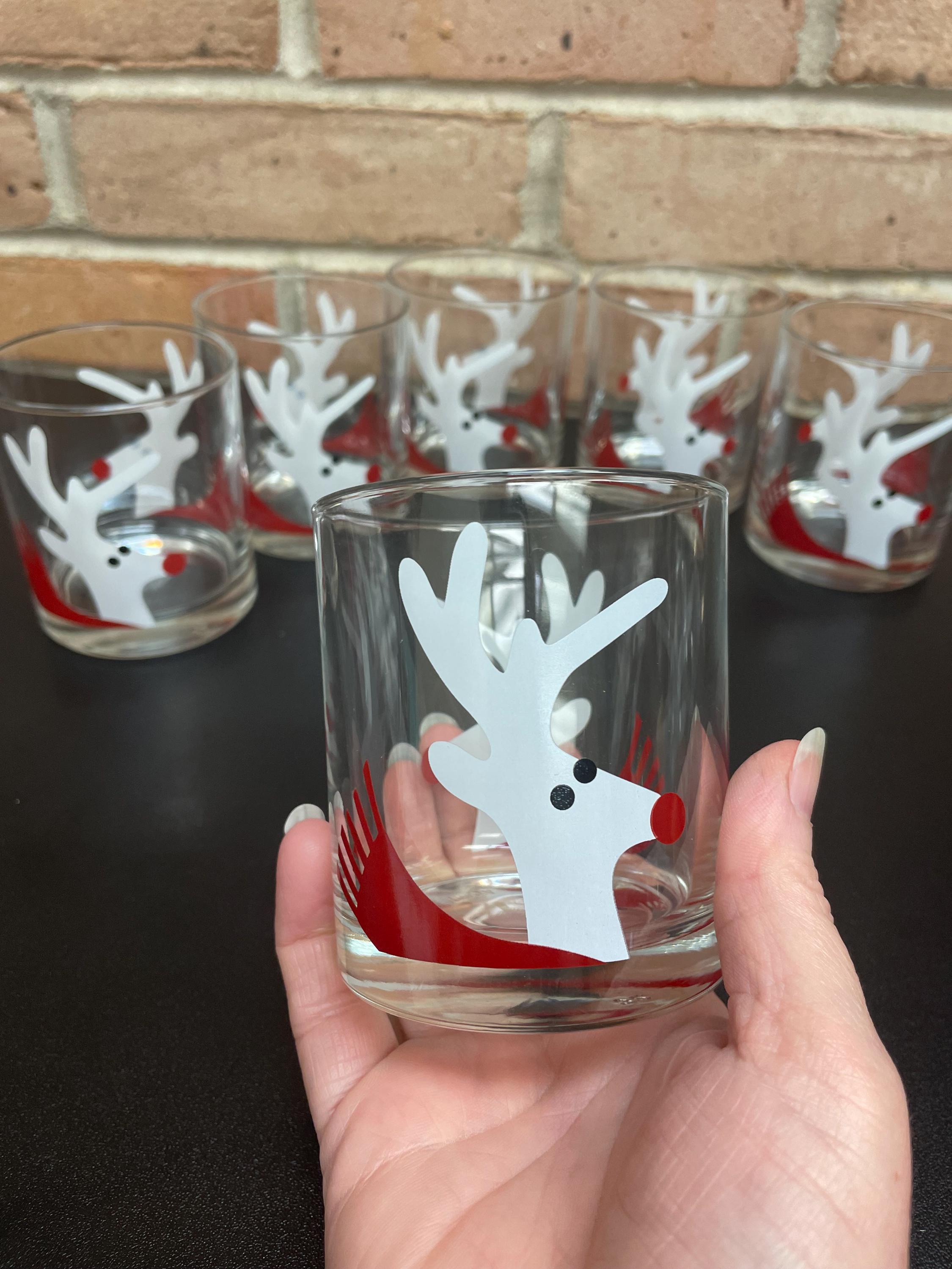 Union のヴィンテージ トナカイ ドリンクグラスセット ルパート ザ