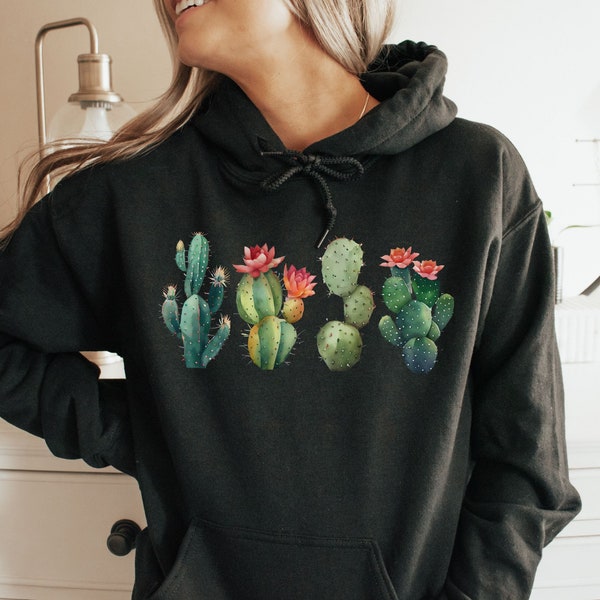 Cactus Hoodie - Etsy
