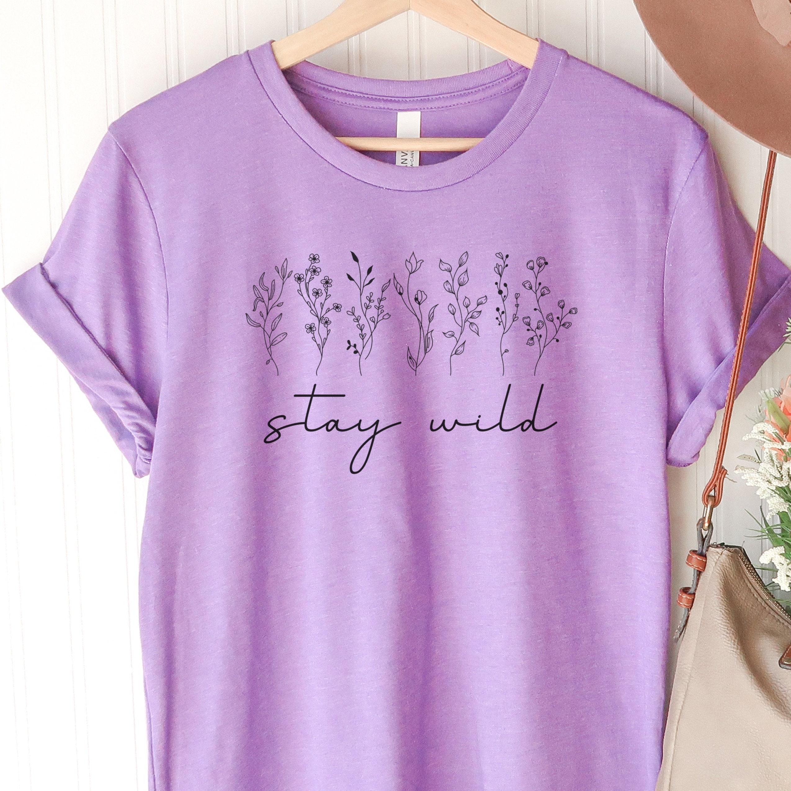 Camiseta De Mariposa, Camiseta De Flores De Mariposa, Camiseta De