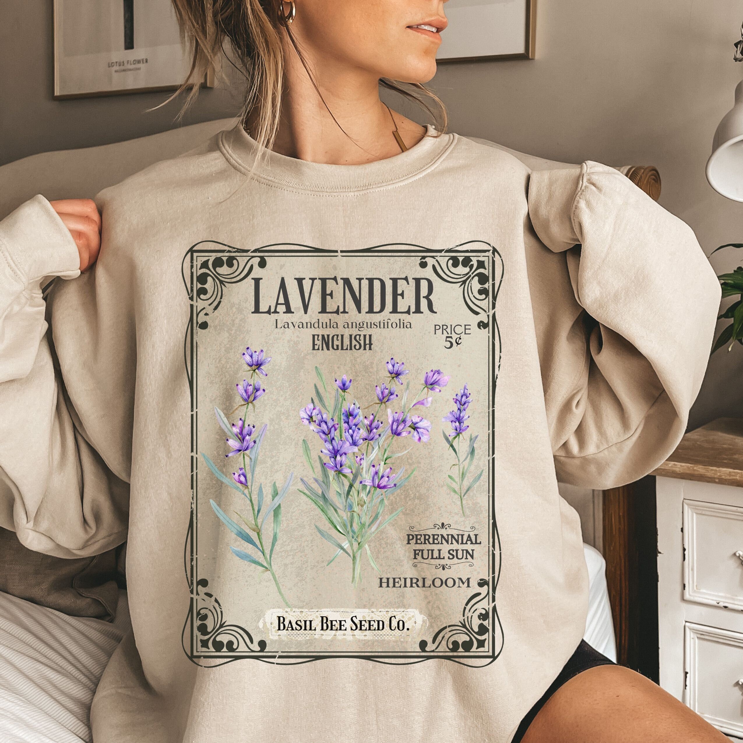 Lavender crewneck deals