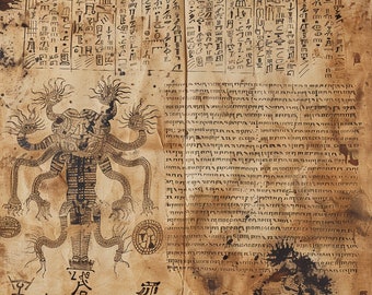Necronomicon Book Pages, Lovecraftian RPG Gaming Asset (Digital Download)