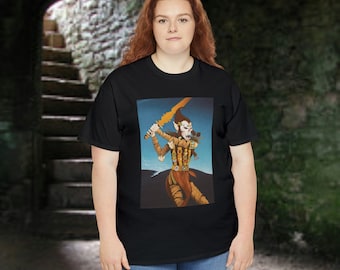 Old School DnD, BG3, Githyanki Fiend Folio Cover Unisex T-Shirt