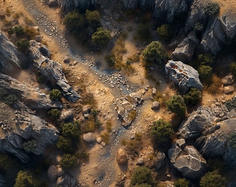 Battle Map Series: RPG Assorted Rivers and Creeks Maps DnD Pathfinder or any TTRPG
