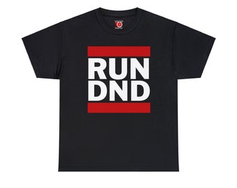 Run DND Unisex Heavy Cotton Tee