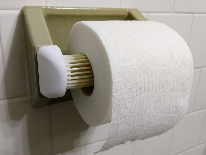 Ceramic Toilet Paper Holder Extender for Megarolls Etsy