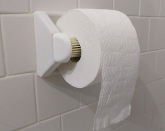 Megaroll toilet paper extender for ceramic flat faced fixtures