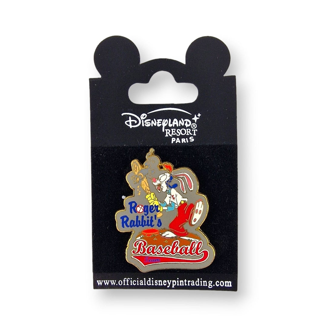 Roger Rabbit Baseball Pin Disneyland Paris Resort Official Disney Pin ...