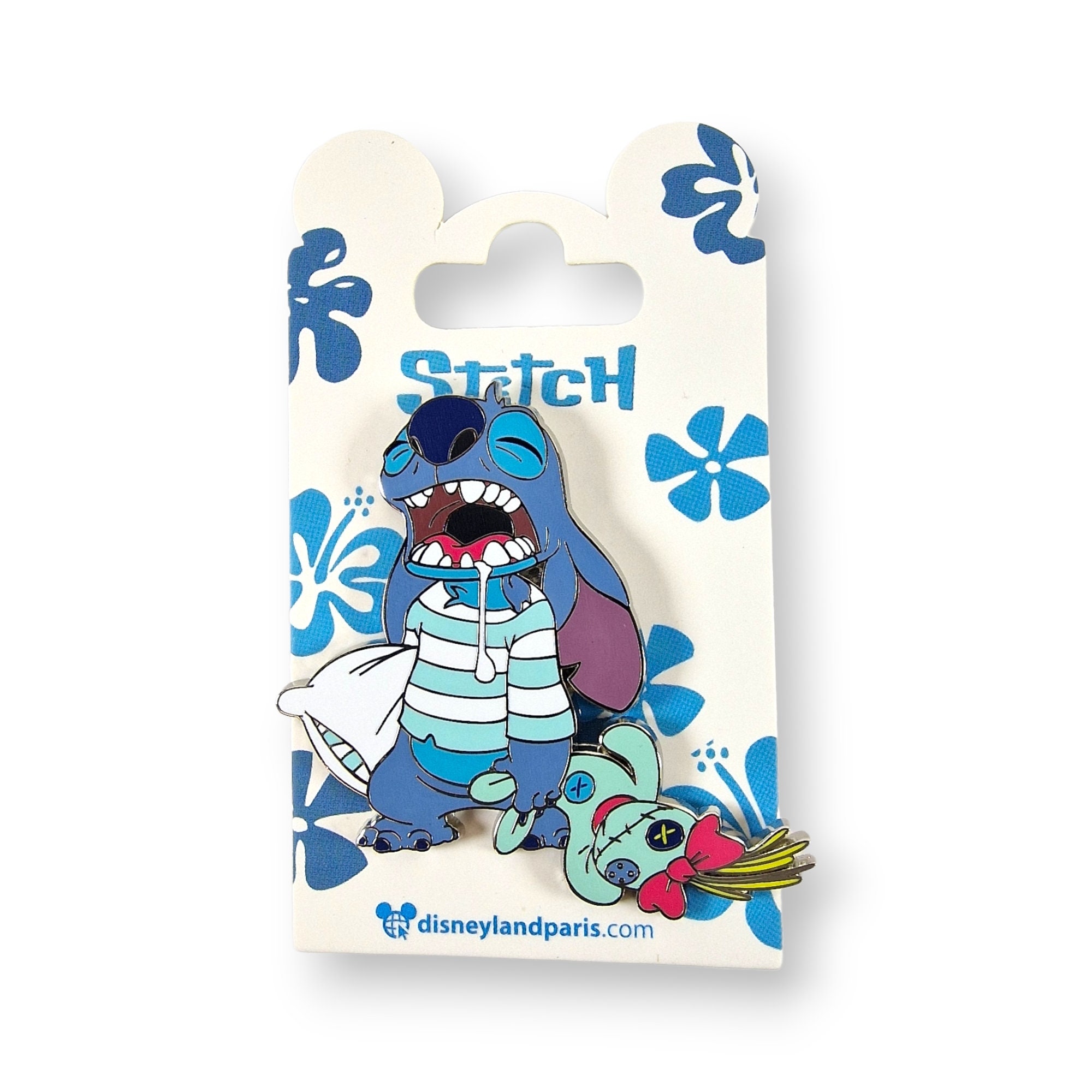 Stitch waking up with Scrump Disney Land Paris Dlrp Dlp January 2022 Pin