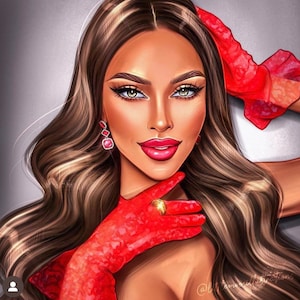 Beauty logo, beauty art,cartoon art,cartoon logo,digital art,digital logo, caricature,beauty illustration,custom illustration,custom logo