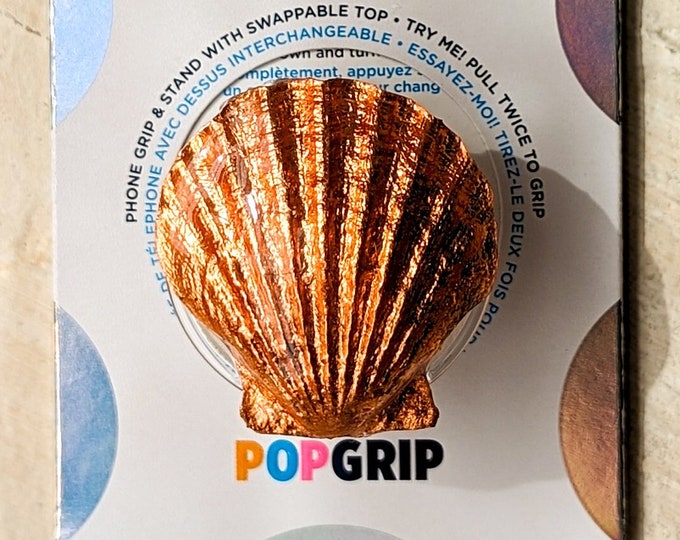 REAL Copper Seashell Popsocket - Etsy