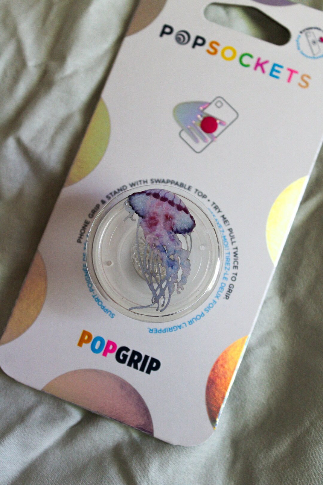 Vegan Jellyfish Popsocket - Etsy