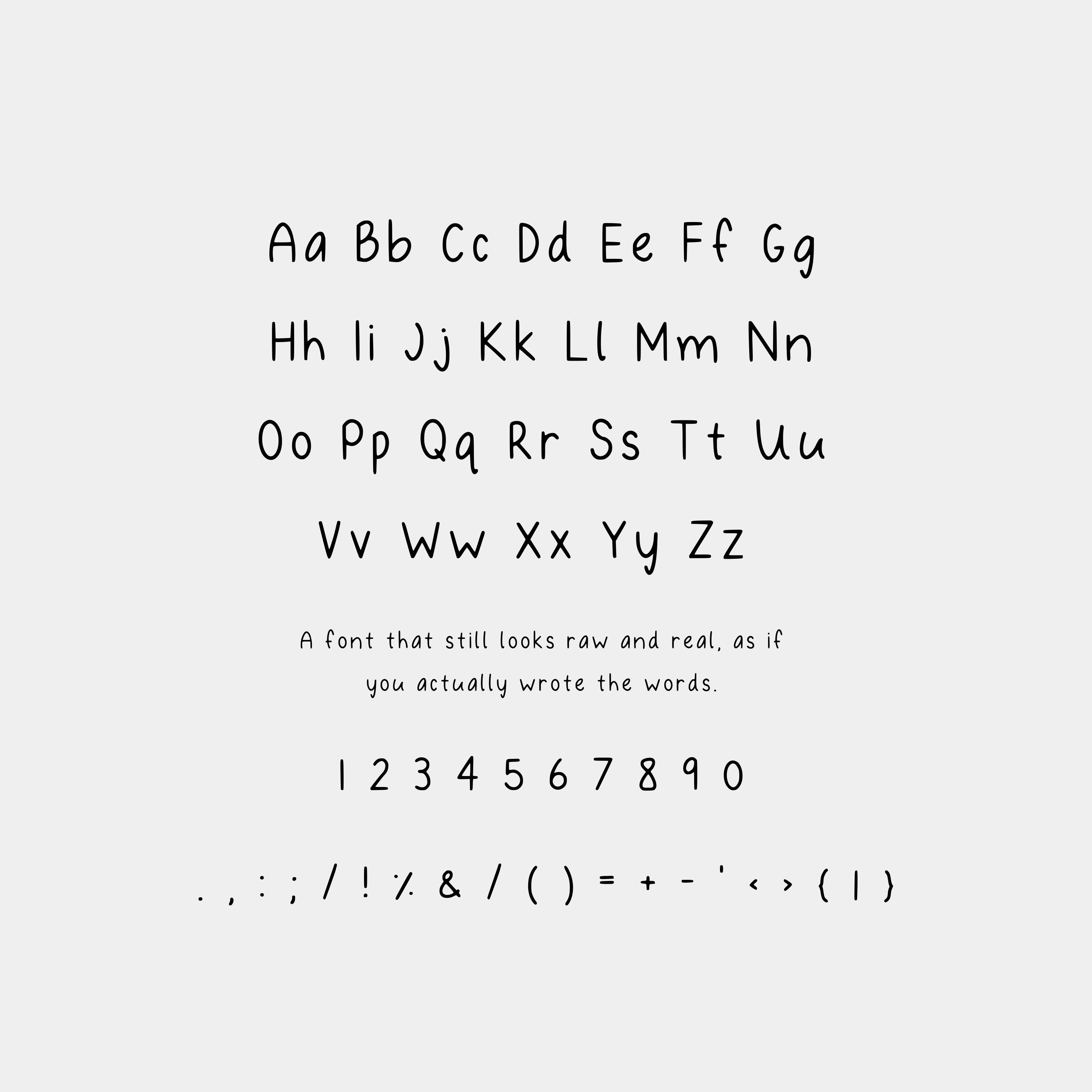 Handwritten Font for Digital Planner and Student Note Taking, Cute and ...