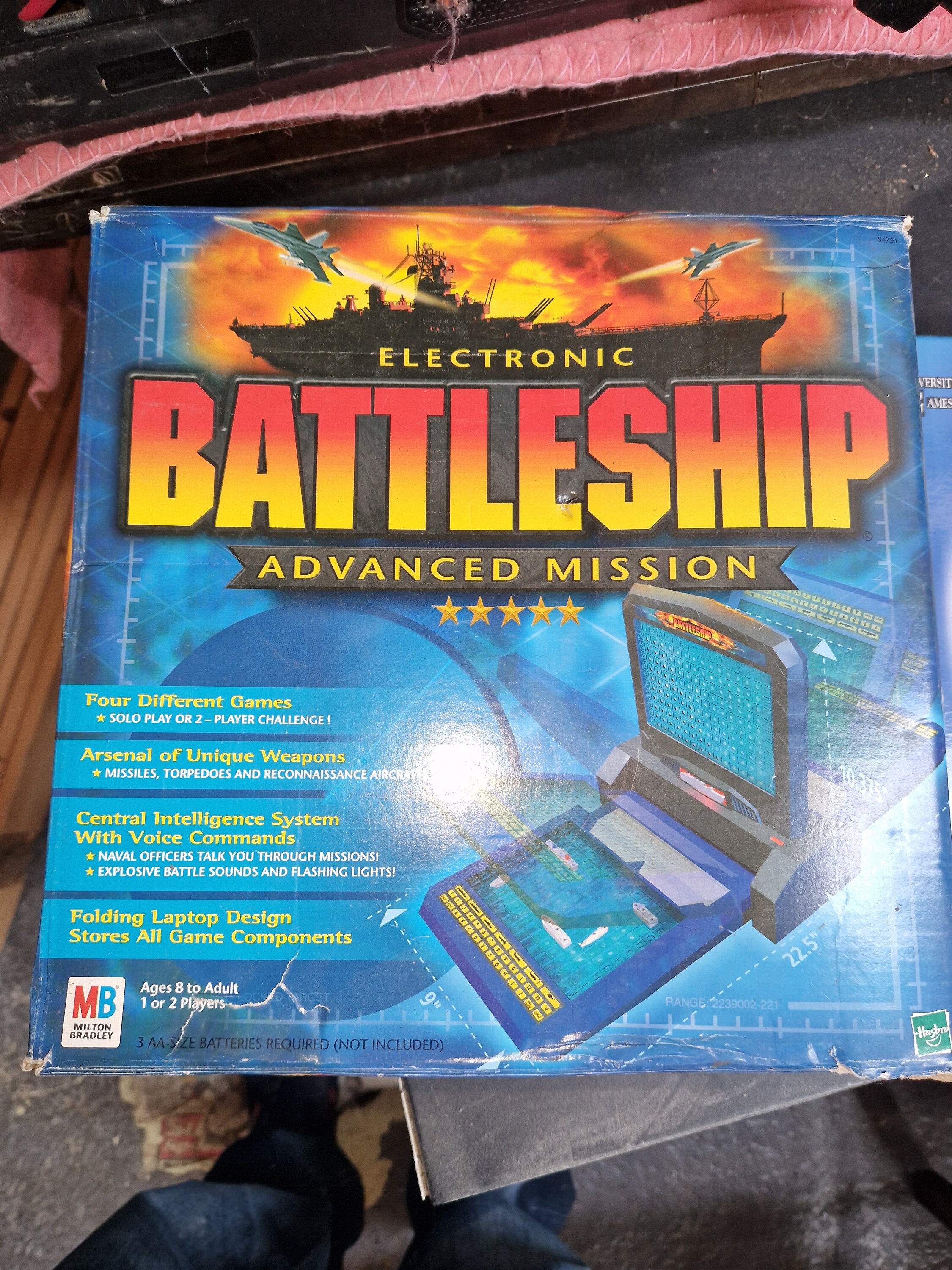 Vintage Electronic Battleships Etsy