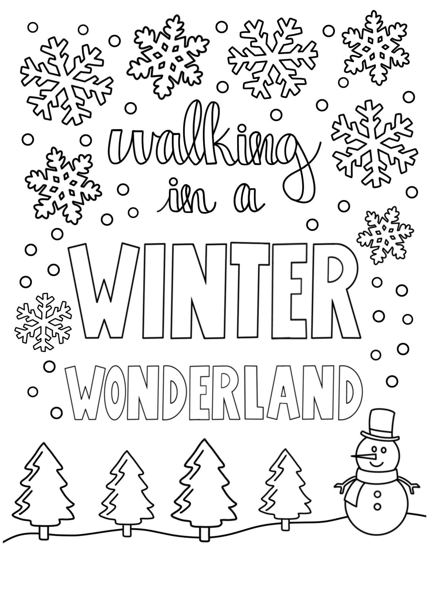 holiday-coloring-card-5x7-digital-download-winter-wonderland-printable-christmas-etsy