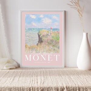 Set of 3 Monet Print, Monet Gallery Wall Set, Pastel Art Print Gallery