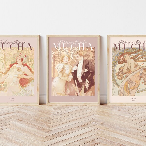 Mucha Print - Etsy