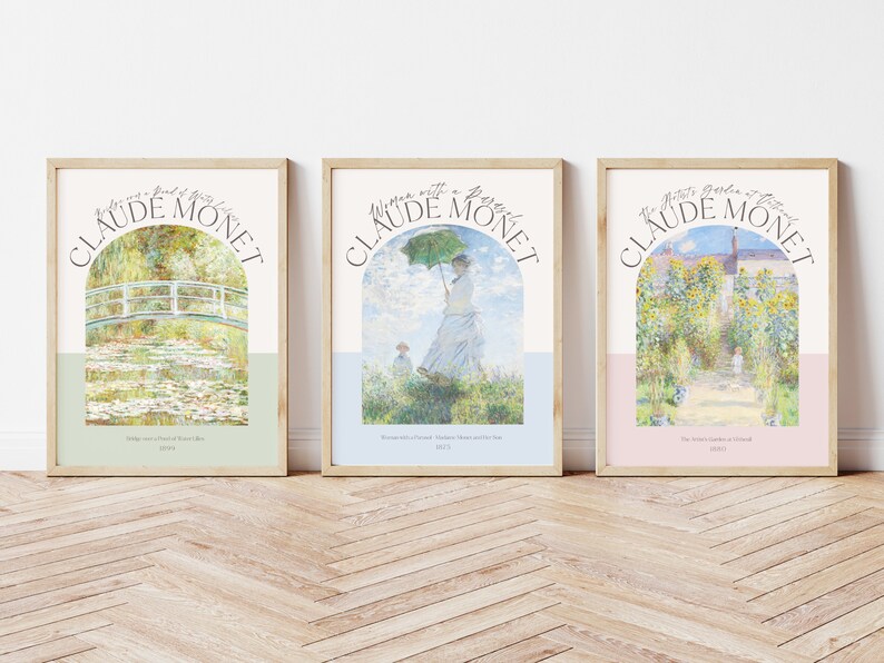 Prints, Claude Prints, Poster, Impressionist Print