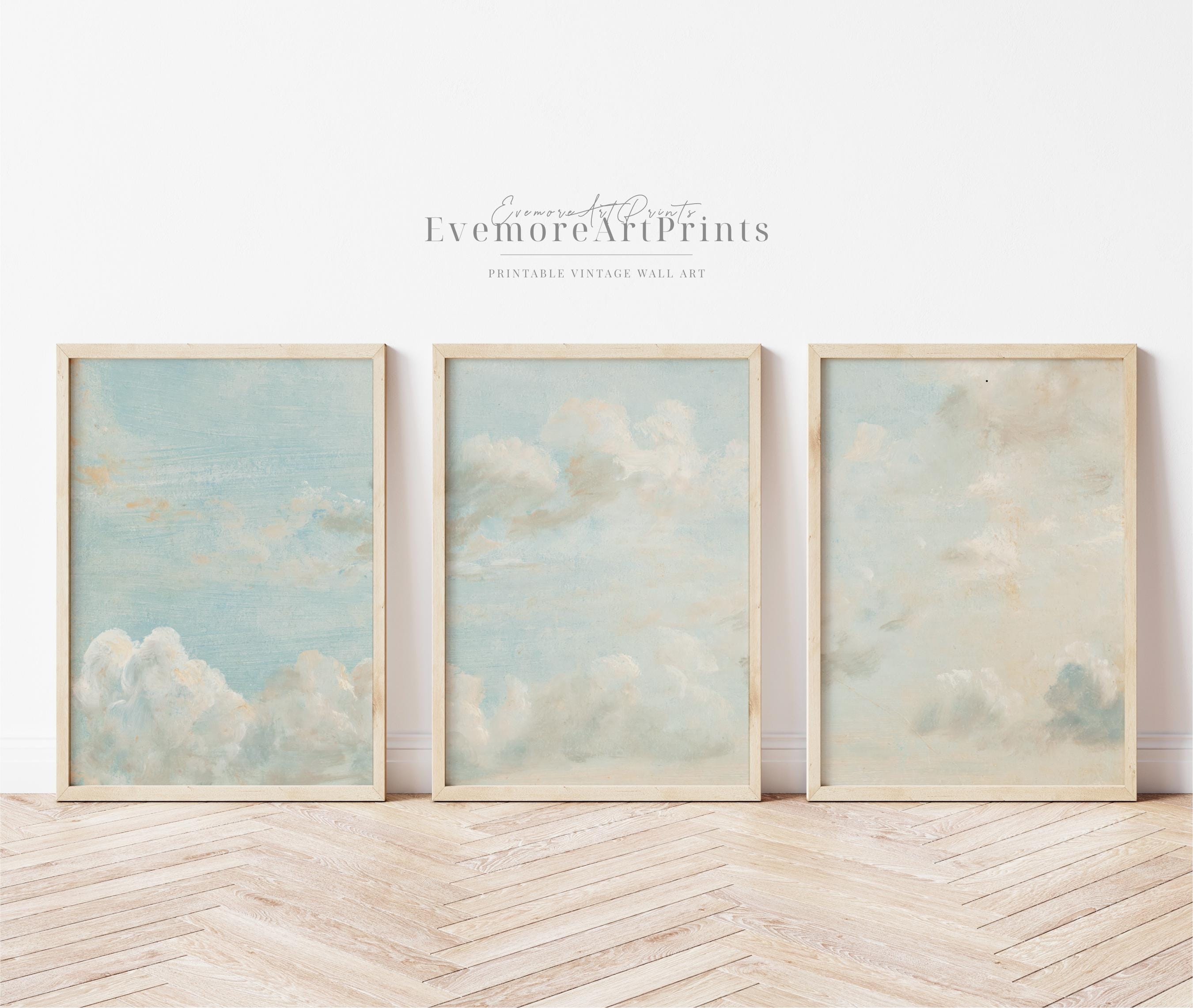 雲の壁を描く - Etsy 日本