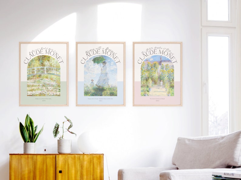 Prints, Claude Prints, Poster, Impressionist Print
