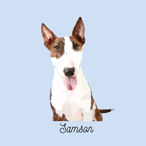 Pet Portrait Custom Pet Drawing Digital Artwork, Custom Pet Portrait, Custom Pet Memorial Portrait, Hand Drawn Pet Portrait